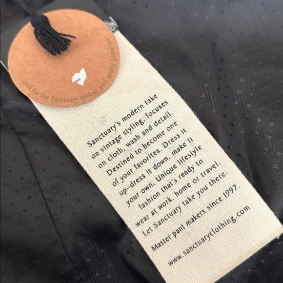 Anthropologie Sanctuary Tweed Cropped Jacket Blazer Zip Pockets Size Small - Picture 11 of 16